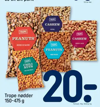 REMA 1000 Trope nødder tilbud