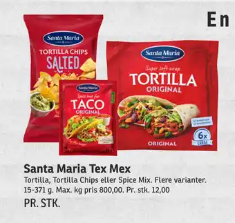 SPAR Santa maria tex mex tilbud