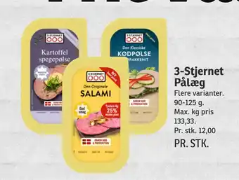 SPAR 3-stjernet pålæg tilbud