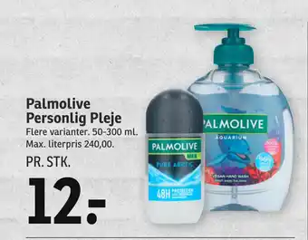 SPAR Palmolive personlig pleje tilbud