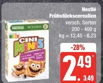 Zentralmarkt Nestlé Frühstückscerealien tilbud
