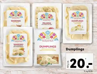 Lidl Dumplings tilbud