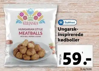 Lidl Ungarsk-inspirerede kødboller tilbud