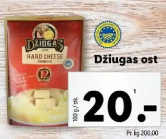 Lidl Džiugas ost tilbud