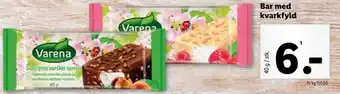 Lidl Bar med kvarkfyld tilbud