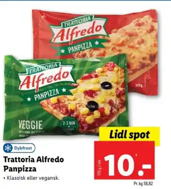 Lidl Trattoria Alfredo Panpizza tilbud