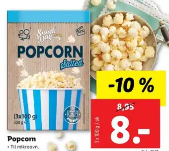 Lidl Popcorn tilbud