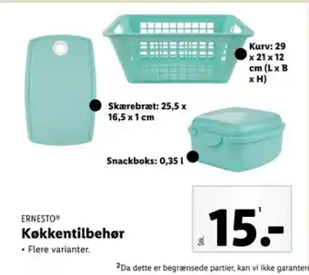 Lidl Køkkentilbehør tilbud