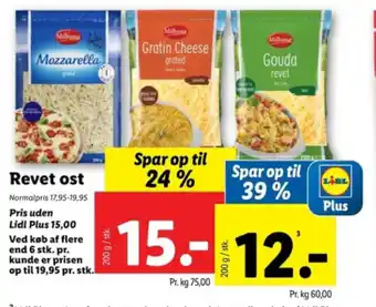 Lidl Revet ost tilbud