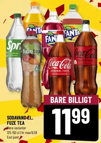 SODAVAND EL. FUZE TEA