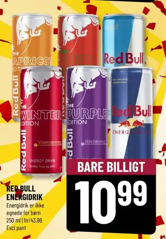 Løvbjerg RED BULL ENERGIDRIK tilbud
