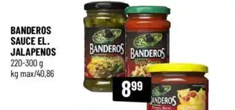 Løvbjerg BANDEROS SAUCE EL. JALAPENOS tilbud