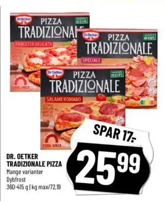 Løvbjerg DR. OETKER TRADIZIONALE PIZZA tilbud