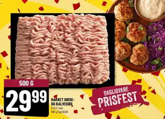 Løvbjerg HAKKET GRISE-OG KALVEKØD tilbud