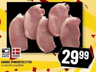 Løvbjerg DANSKE SVINEKOTELETTER tilbud