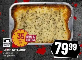 Løvbjerg HJEMMELAVET LASAGNE tilbud