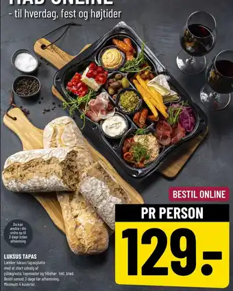 Løvbjerg LUKSUS TAPAS tilbud