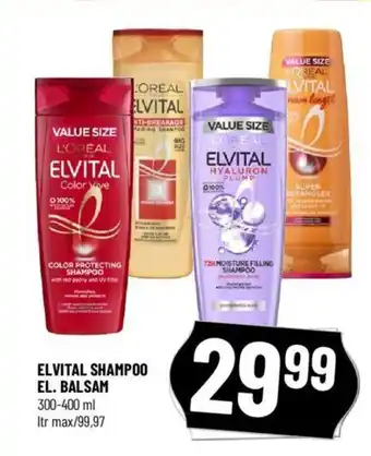 Løvbjerg ELVITAL SHAMPOO EL. BALSAM tilbud