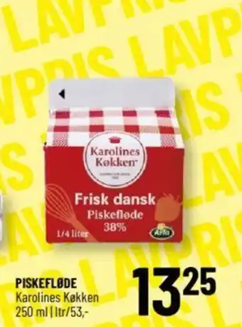 Løvbjerg PISKEFLØDE tilbud