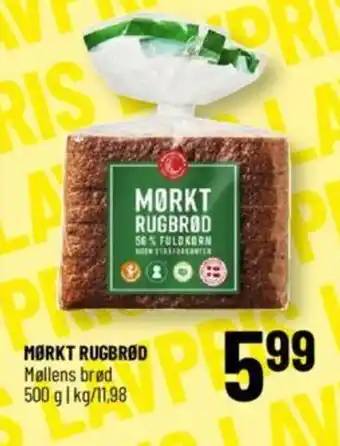 Løvbjerg MØRKT RUGBRØD tilbud