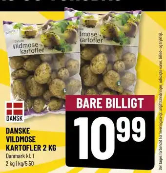 Løvbjerg DANSKE VILDMOSE KARTOFLER 2 KG tilbud