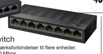Harald Nyborg Gigabit switch tilbud