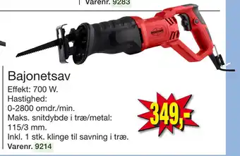 Harald Nyborg Bajonetsav tilbud