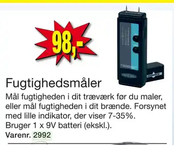 Fugtighedsmåler