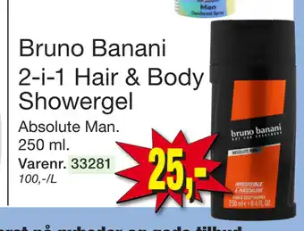 Bruno banani 2-i-1 hair & body showergel