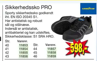 Harald Nyborg Sikkerhedssko pro tilbud