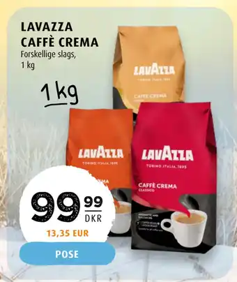 Scandinavian Park Lavazza caffè crema tilbud