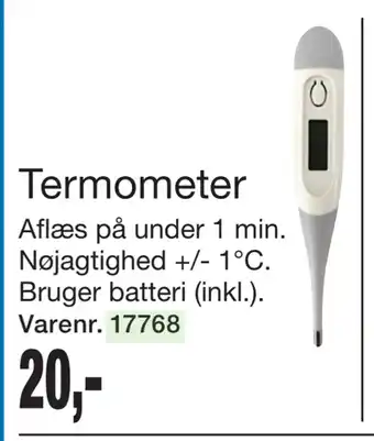 Harald Nyborg Termometer tilbud