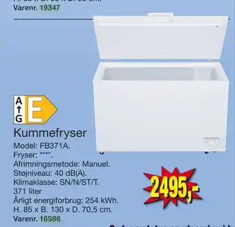 Harald Nyborg Kummefryser tilbud