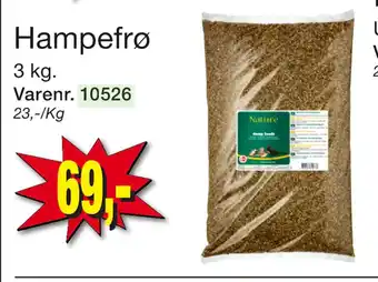 Harald Nyborg Hampefrø tilbud