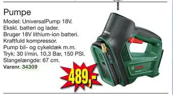 Harald Nyborg Pumpe tilbud