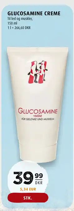 Scandinavian Park Glucosamine creme tilbud