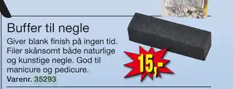 Buffer til negle