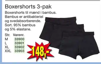 Harald Nyborg Boxershorts 3-pak tilbud