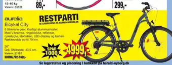 Harald Nyborg Elcykel city tilbud