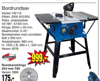 Harald Nyborg Bordrundsav tilbud