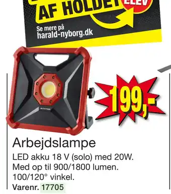 Harald Nyborg Arbejdslampe tilbud