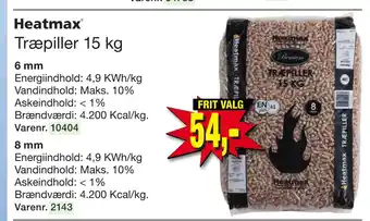 Harald Nyborg Træpiller 15 kg tilbud