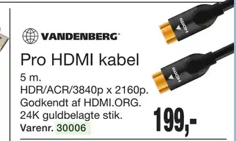 Harald Nyborg Pro hdmi kabel tilbud