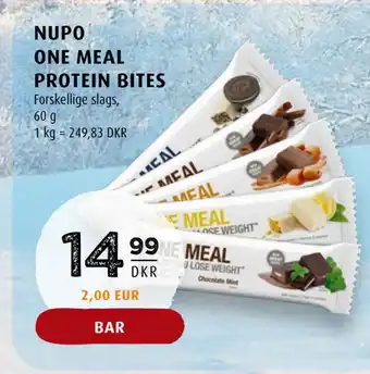 Scandinavian Park Nupo one meal protein bites tilbud