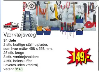Harald Nyborg Værktøjsvæg tilbud