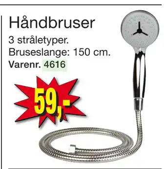 Harald Nyborg Håndbruser tilbud