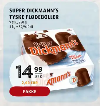 Scandinavian Park Super dickmann's tyske flødeboller tilbud