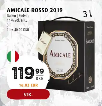 Scandinavian Park Amicale rosso 2019 tilbud