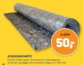 XL-BYG AFDÆKNINGSMÅTTE tilbud