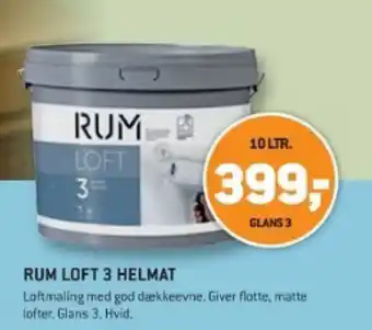 XL-BYG RUM LOFT 3 HELMAT tilbud